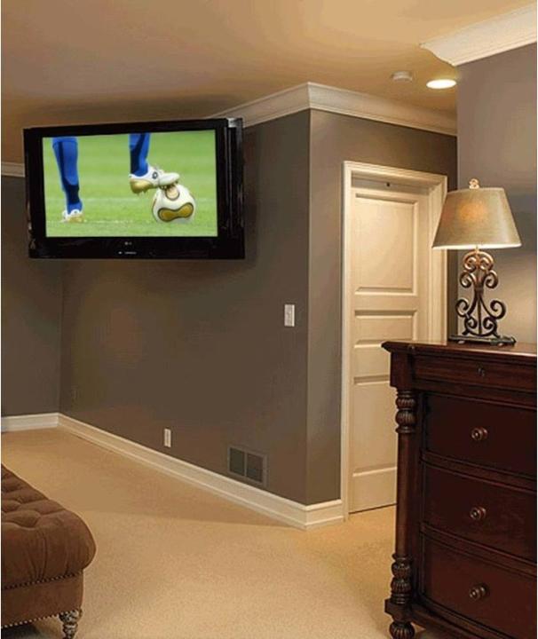 Image du produit Techly Support mural inclinable (Mur, 37", 25 kg)