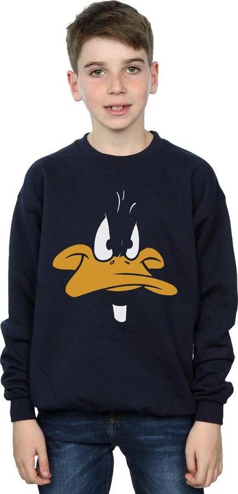 Produktbild Looney Tunes Daffy Duck Big Face Sweatshirt Jungen (152, 158)