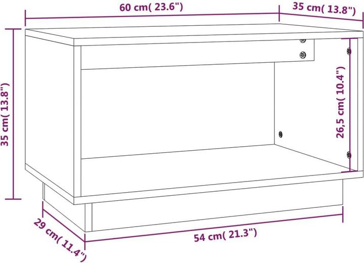 Immagine prodotto VidaXL Fiona (60 x 35 x 35 cm)