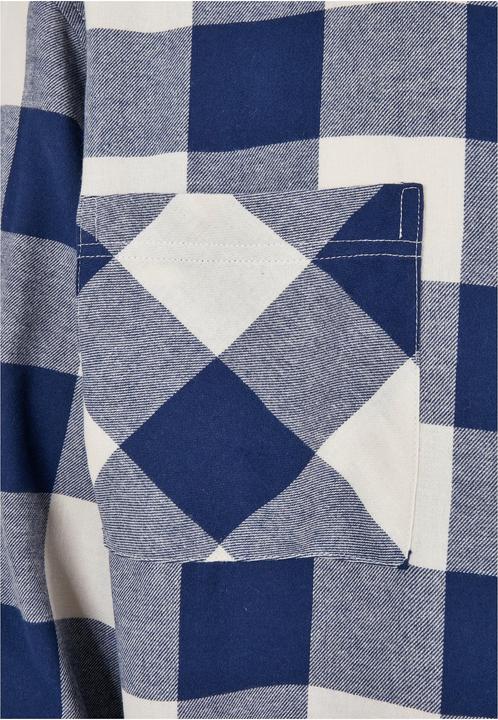 Actual product image Urban Classics Long Oversized Checked Shirt - 16632 (M)