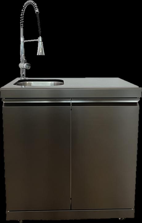 BBQ Master Outdoorkitchen Element lavabo Black Edition