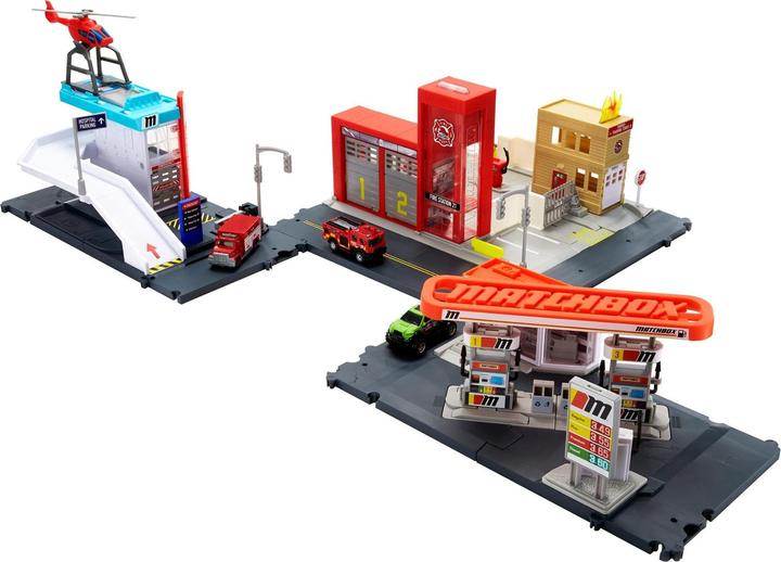 Produktbild Matchbox Notrettung Spielset