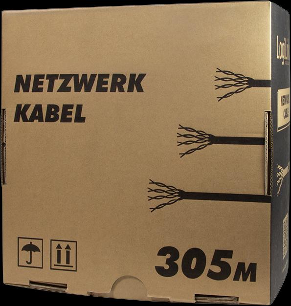 Produktbild LogiLink Netzwerkkabel (U/UTP, CAT6, 305 m)