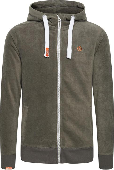 Actual product image Solid Loki Men's Fleece Jacket Zip-Hoodie (M)