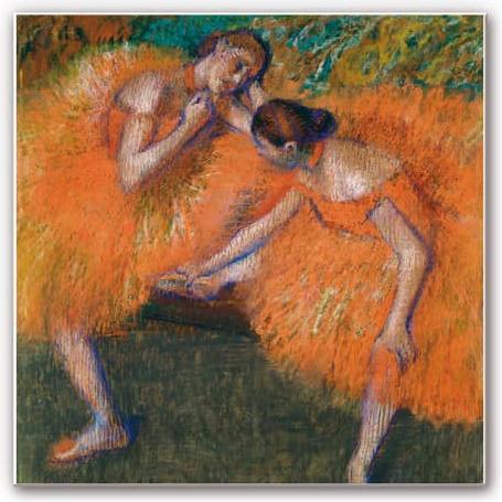 Immagine prodotto Trenddeko Degas - Due ballerine (30 x 30 cm)