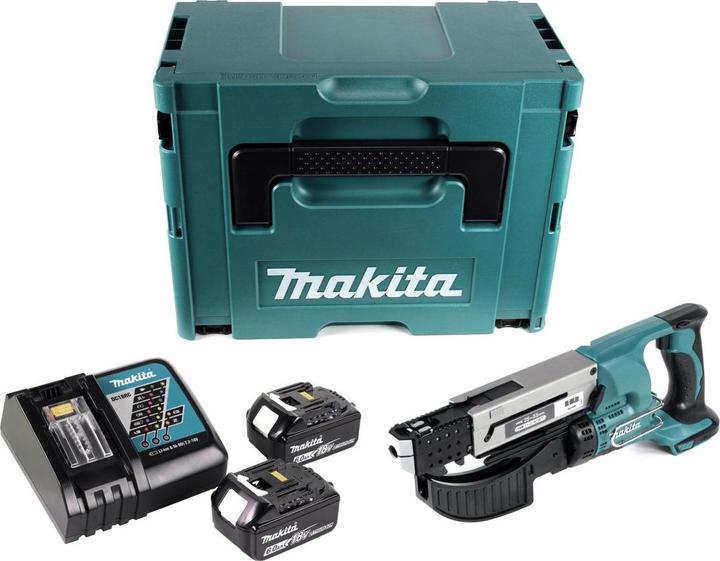 Immagine prodotto Makita DFR 550 RGJ Cacciavite a batteria 18 V 25 - 55 mm + 2x batteria 6.0 Ah + caricatore + Makpac (Batteria ricaricabile)