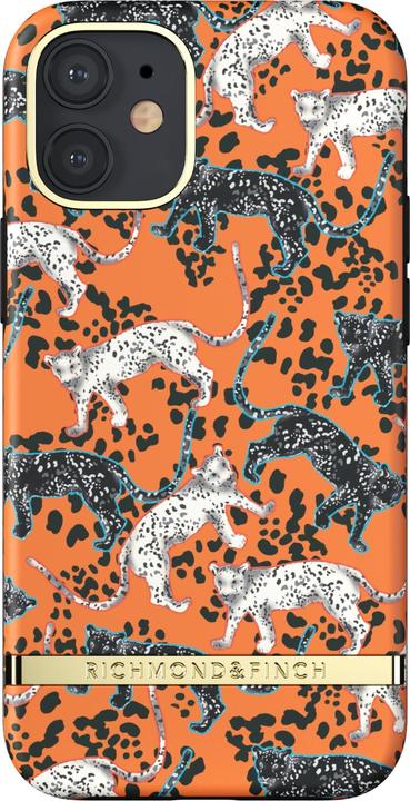 Actual product image Richmond & Finch Orange Leopard iPhone 12 Mini (Apple iPhone 12 mini)