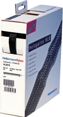 Image du produit HellermannTyton Gaine tressée extensible polyester, 40mm (Gaines pour câbles, 1000 cm)