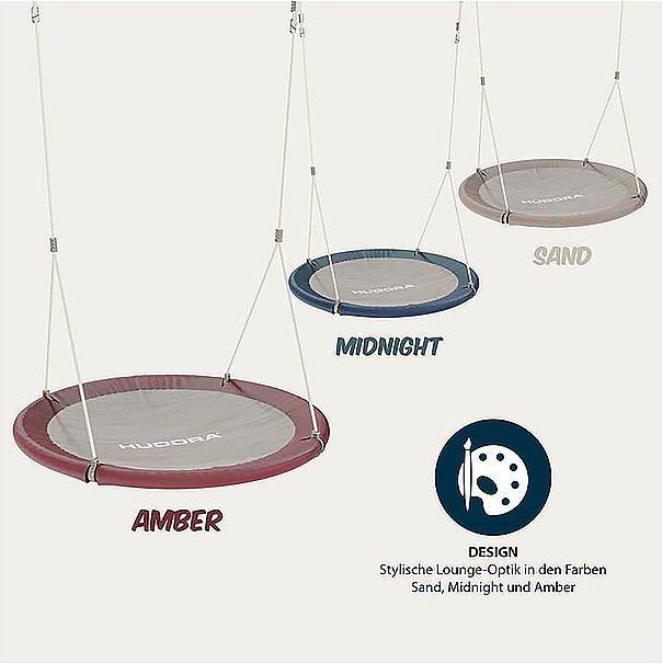 Actual product image Hudora Nest Swing Lounge 110cm, Amber