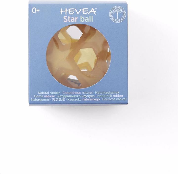 Actual product image Hevea Gripper Star Ball Nature