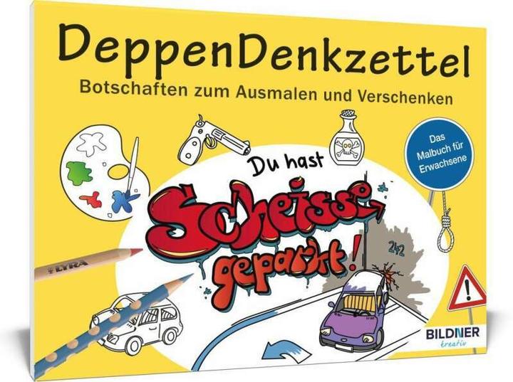 Image du produit Livre de coloriage pour adultes : DeppenDenkzettel