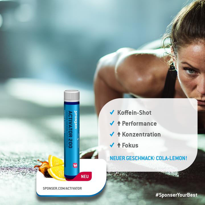 Image du produit Sponser Activateur 200 (Cola, Citron, 30 pcs, 1300 g)
