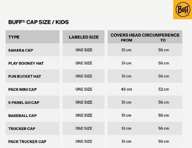 Produktbild Buff Bimini Cap Kids (One Size)