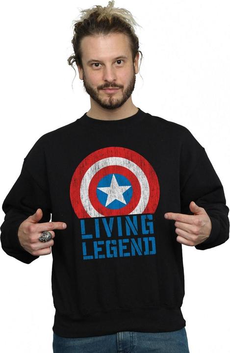 Produktbild Captain America Living Legend Sweatshirt (M)