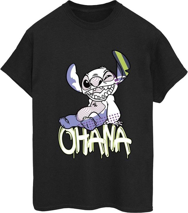 Produktbild Disney Lilo And Stitch Ohana Graffiti TShirt (XXL)