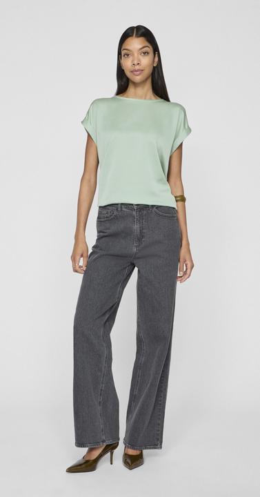 Actual product image Vila Round neckline top with short sleeves (34)