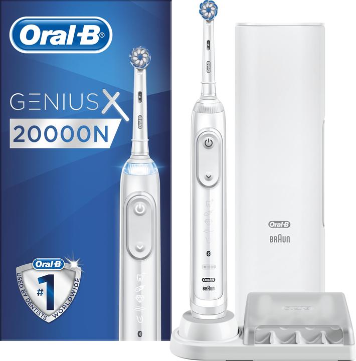 Image du produit Oral-B Genius X 80324759 Brosse à dents électrique adulte Brosse à dents rotative-vibrante (Brosse à dents oscillo-rotative)