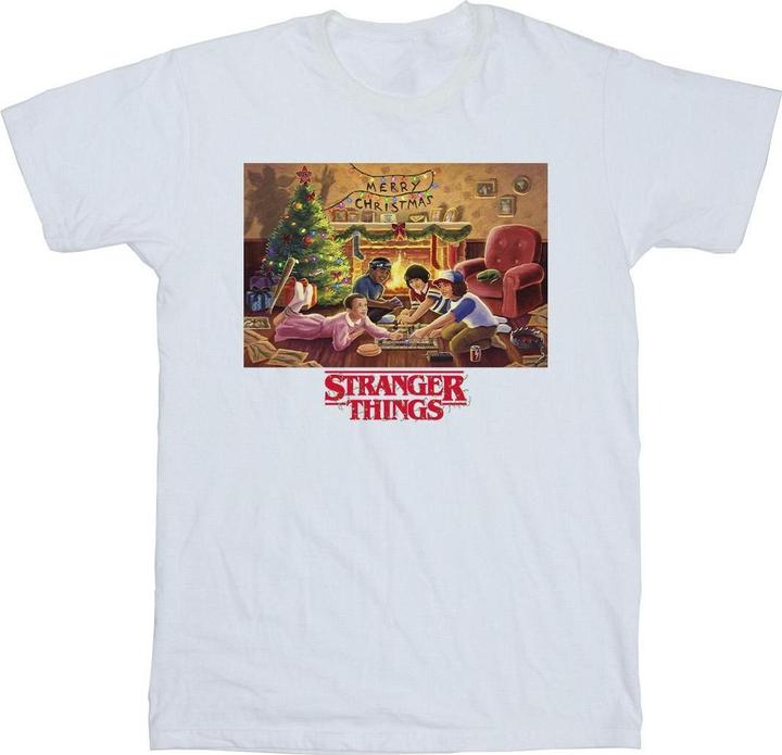 Produktbild Netflix Stranger Things Christmas Gathering TShirt (M)