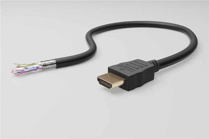 Actual product image Goobay High-speed HDMI 270° cable with Ethernet (5 m, HDMI)