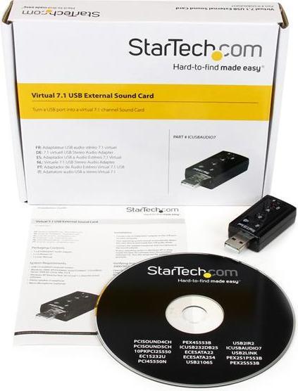 Produktbild StarTech USB Stereo Audio Adapter (USB)
