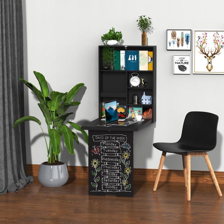 Produktbild Homcom Schreibtisch Mit Tafel