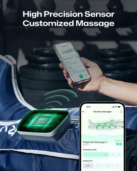 Actual product image Urevo Kabelloses Recovery-Massagegerät (UCRM002)