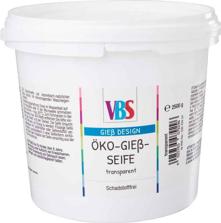 Creativ-Seife 300 g, transparent