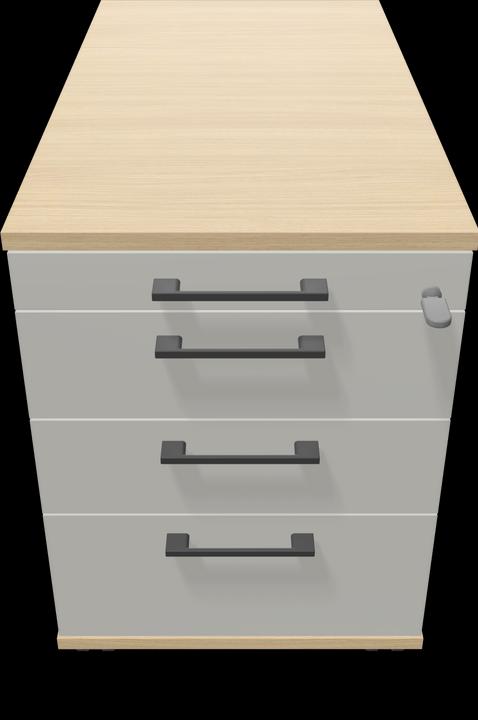 Image du produit Narbutas Caisson à roulettes Optima 8665 (430 x 800 x 594 mm)