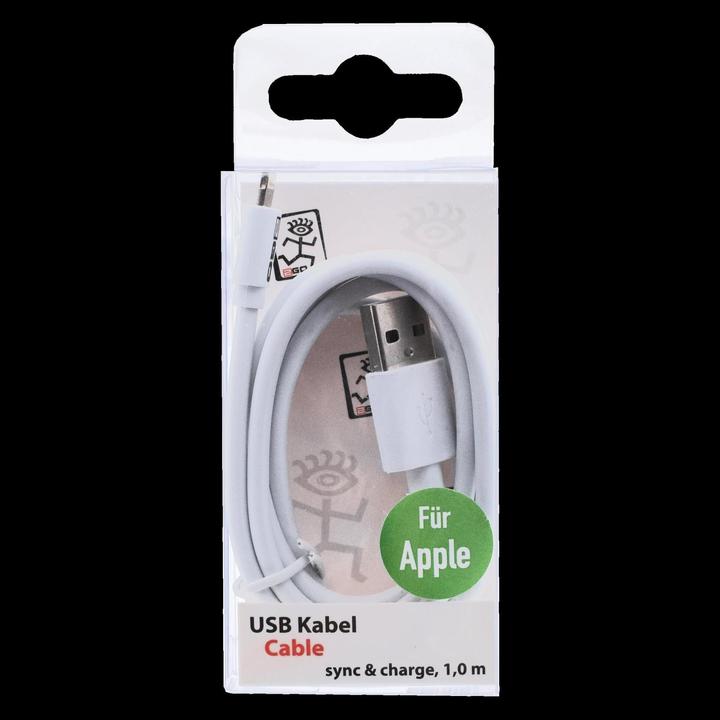 Actual product image 2GO 795781 USB Cable USB B Lightning (1 m, USB 3.2 Gen 2)