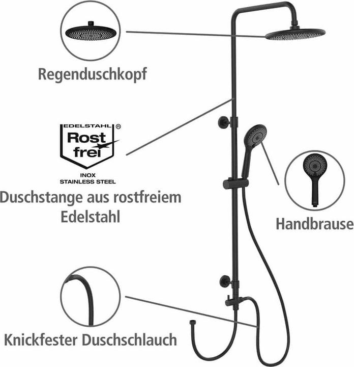 Actual product image Wenko Water Saving Shower System