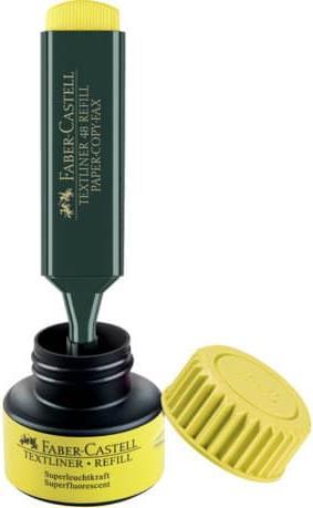 Immagine prodotto Faber-Castell Ricarica di inchiostro per evidenziatore (Giallo, 1 x)