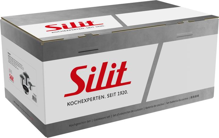 Actual product image Silit Saucepan Alicante 20 cm 24 cm 16 cm 28 cm (28 cm, Pot, Stainless steel)