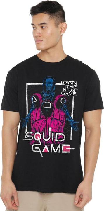 Image du produit Squid Game - T-shirt FRONT MAN & GUARDS - Homme (L)