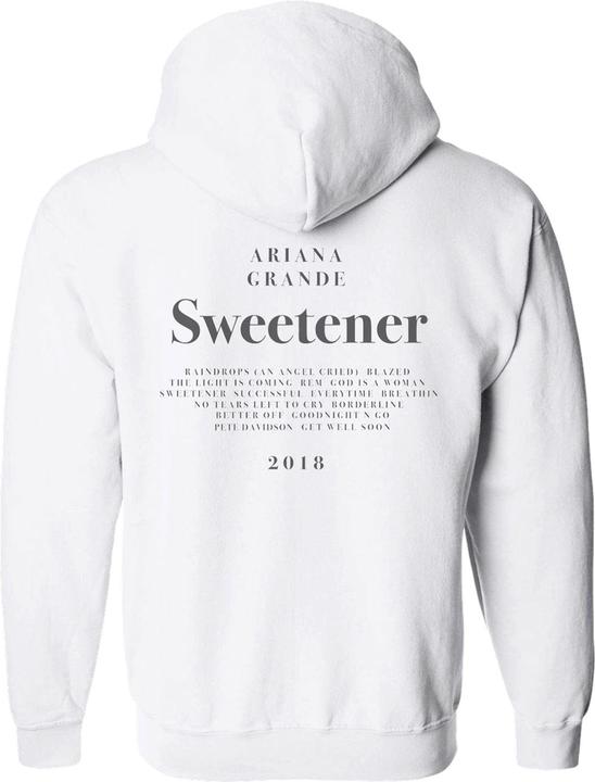 Actual product image Ariana Grande Unisex Adult Sweetener Hoodie (XXL)