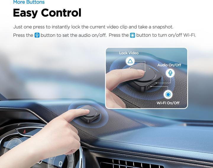 Image du produit Viofo BTR200 bluetooth remote control (Récepteur GPS, Bluetooth)