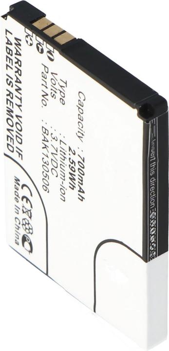 Produktbild AccuCell Akku AVM Fritz Fon M2, Fritz! Fon M2, FRITZ!FON C4, BAK130506, Fritz!Fon M2