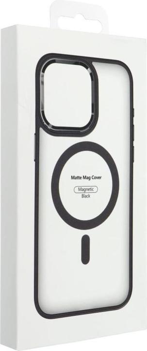 Image du produit OEM Back panel cover MATTE MAG COVER case compatible with MagSafe for IPHONE 11 Pro black (Apple iPhone 11 Pro)