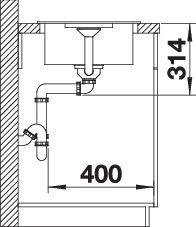 Produktbild Blanco Favum XL 6 S (Aufsatzspülbecken, 86 cm, 43.50 cm)
