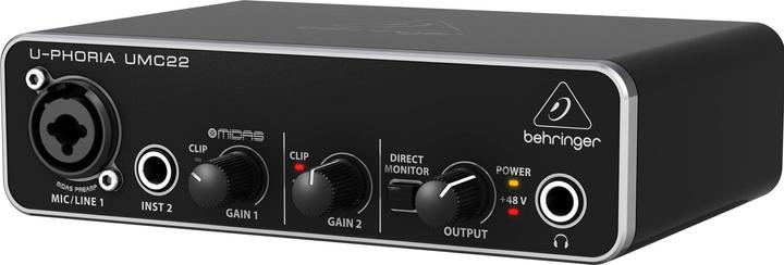 Actual product image Behringer U-Phoria UMC22 (USB)