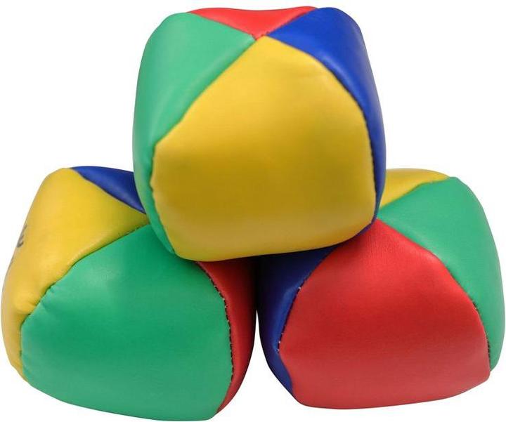 Actual product image Hoffmann Juggling balls 3 pieces display 7cm, 90g in tin soft art