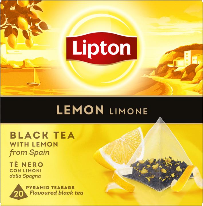 Image du produit Lipton Thé noir au citron (34 g)