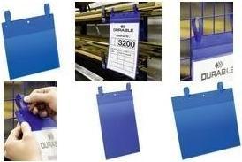 Actual product image Durable Grid box pocket with flap A4 high (A4, Cheer)