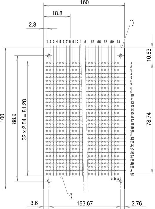 Image du produit Schroff LED simple, modèle court, x 3,2 mm - DIODE ÉCLAIRE 3.2 GE 2MA 1.EB.
