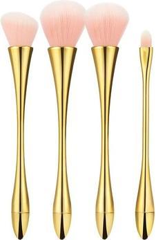 Image du produit Mimo Brosse à maquillage Golden 4Pcs Set (Set)