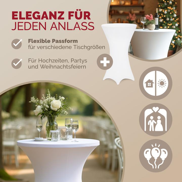 Image du produit Detex Housse de table haute (60 x 120 cm)