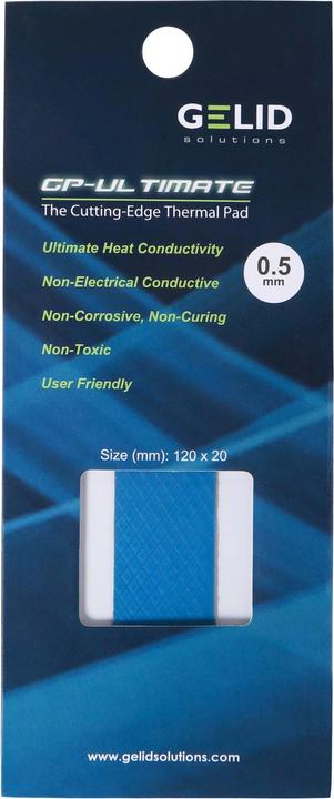 Immagine prodotto Gelid Soluzioni TP-GP04-R-B Pasta termica Pads termici (1 mm, 15 W/m K)
