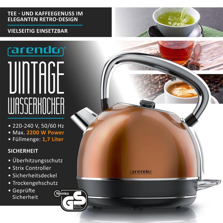 Actual product image Arendo Kettle (1.70 l)