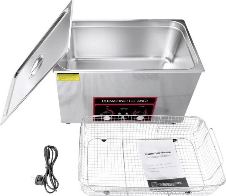 Actual product image Toolcraft USC-3000 Ultraschallreiniger Bürobedarf, Schmuck, Werkstatt 600 W 30 l (40 kHz, 30000 ml)