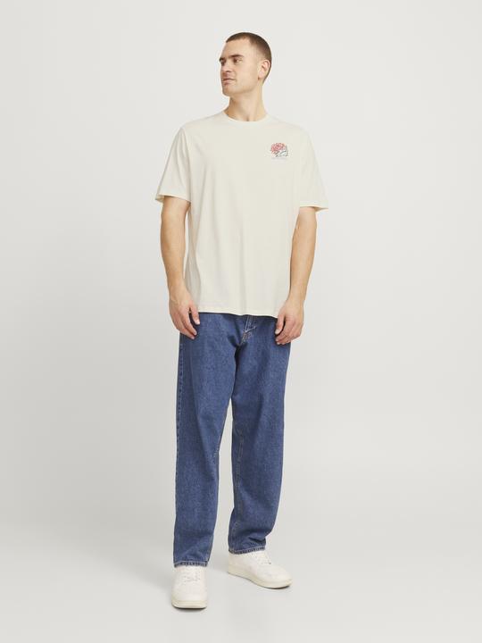 Actual product image Jack & Jones Jorfloral Tee Ss Crew Neck Ft Styd Pls (XXL)