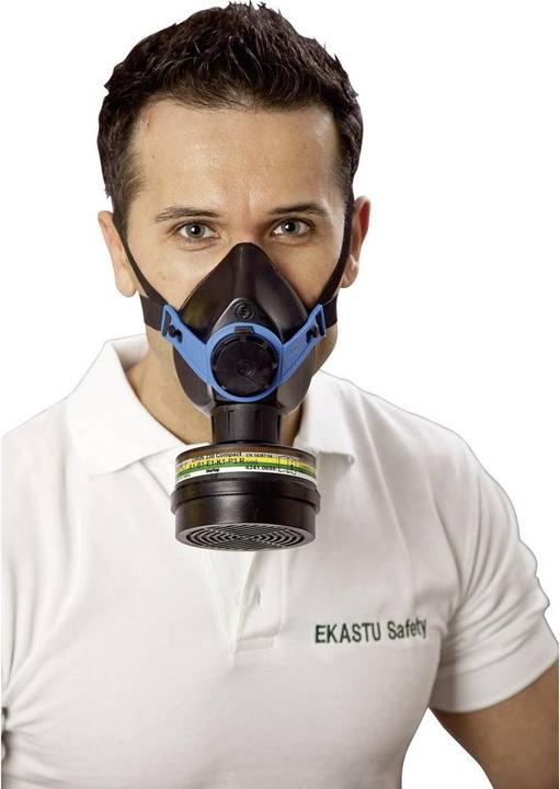 Immagine prodotto Ekastu Sekur Semimaschera di protezione delle vie respiratorie A1B1E1K1- (A1B1E1K1K1-P3R D, 1 x)